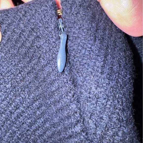 Sezane Peter Skirt in Navy Blue NWT Size 14 - Picture 11 of 16